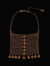 SPARKLER MESH CHAIN PANTS NECKLACE