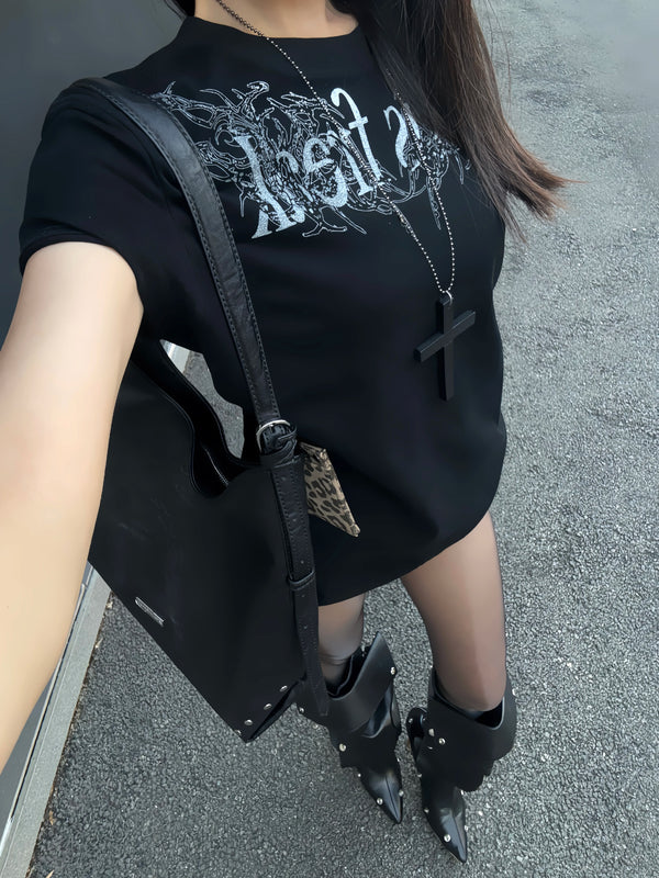 THORN GOTHIC LOGO T-SHIRT