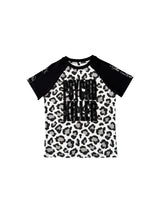 LEOPARD PRINT SEQUIN T-SHIRT
