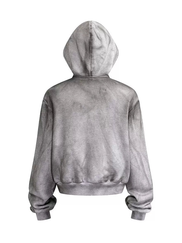 REBEL WAVE SLOGAN HOODIE