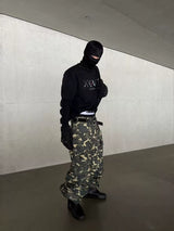 WASHED DARK BASIC LONG SLEEVE TEE