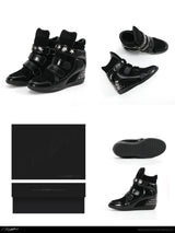RETRO RIVET PLATFORM SNEAKERS
