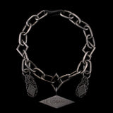 DIAMOND WINDING PENDANT NECKLACE
