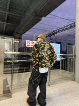 CAMOUFLAGE QUILTED JACKET