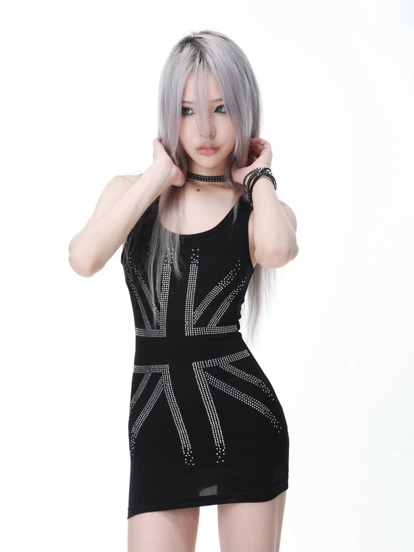 SPICY DIAMOND CAMISOLE DRESS