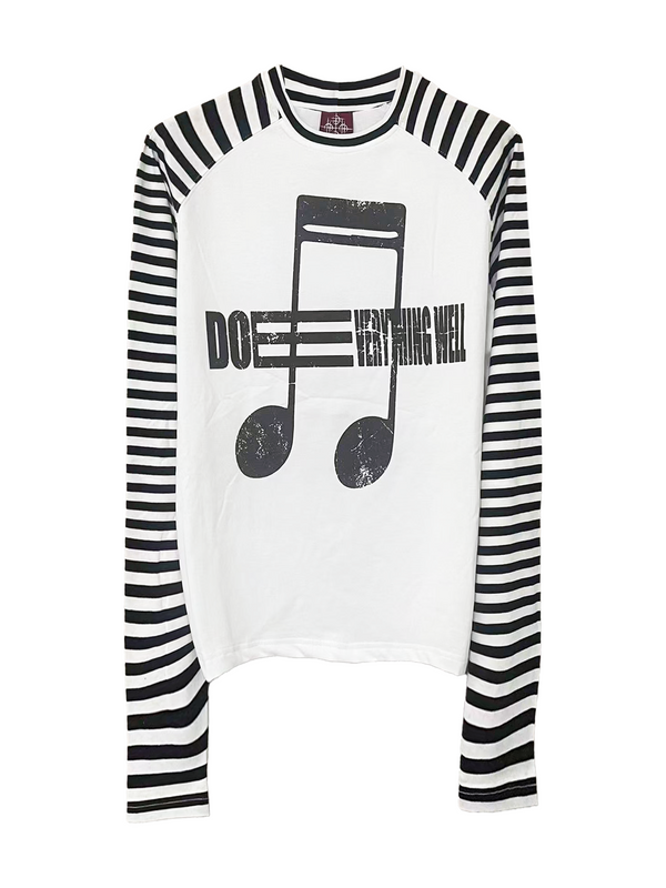 STRIPED LONG SLEEVE T-SHIRT