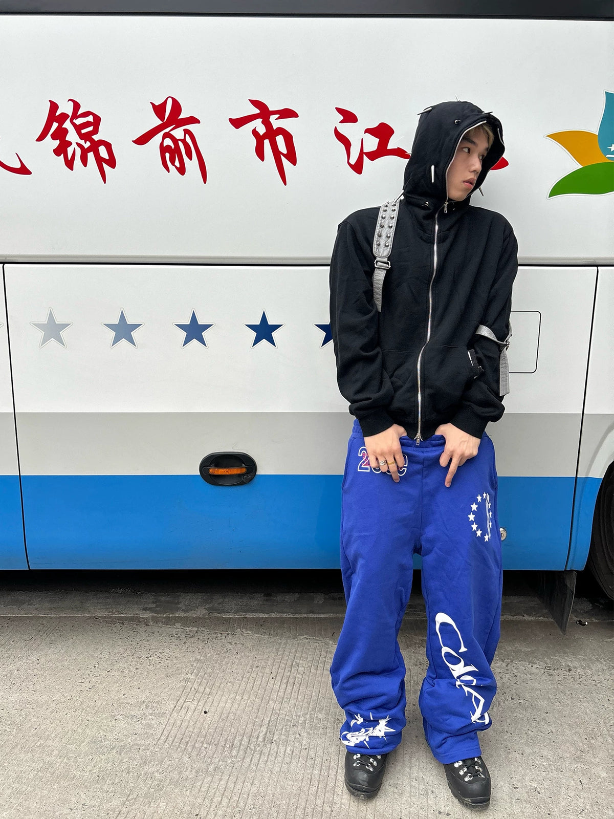 FANTASY SCORPION PRINT SWEATPANTS