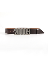 DISTRESSED LEATHER BELT