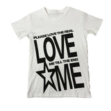 LAYERED RELAXED SLOGAN T-SHIRT