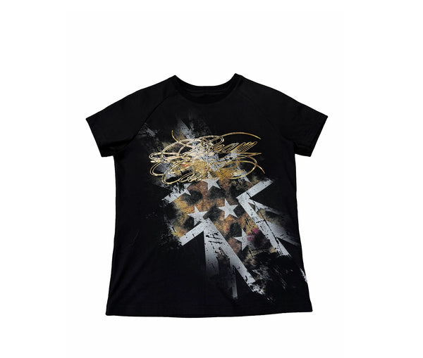 LEOPARD PRINT IRON-ON T-SHIRT