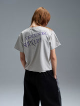 REBEL LETTERED STREETWEAR T-SHIRT