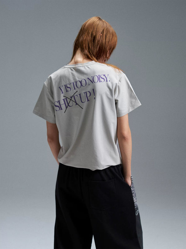 REBEL LETTERED STREETWEAR T-SHIRT