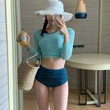 MODEST SUN-PROTECTIVE SWIM SET