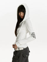 RETRO GOTHIC HOODED T-SHIRT