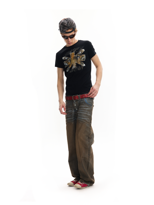 SAVAGE TIGER GRAPHIC TEE