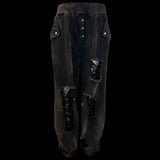VINTAGE DRAWSTRING DENIM PANTS