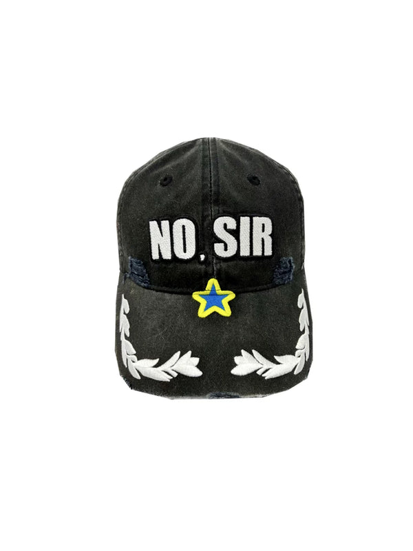 REBEL SLOGAN BASEBALL CAP
