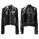 EMBROIDERED WAXED CANVAS JACKET