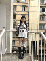 STRIPED LONG SLEEVE T-SHIRT