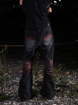 HEAVY DUTY DISTRESSED MICRO JEANS