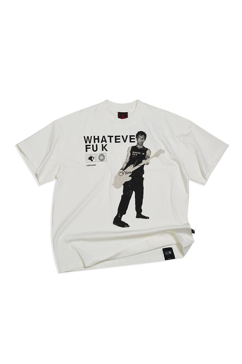 SLOGAN PRINT ICE T-SHIRT