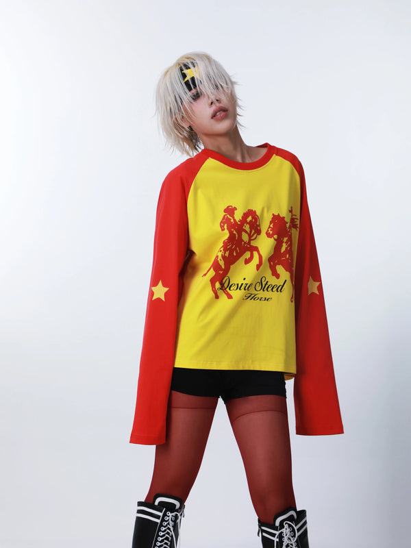 DESIRE JOUSTING GRAPHIC T-SHIRT