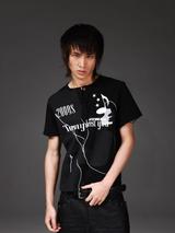 PREMIUM BLACK COLLAR T-SHIRT