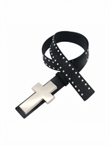 BURST PATTERN STUDDED BELT