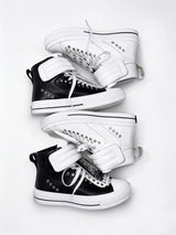CASUAL HIGH-TOP SNEAKERS WITH INSOLES