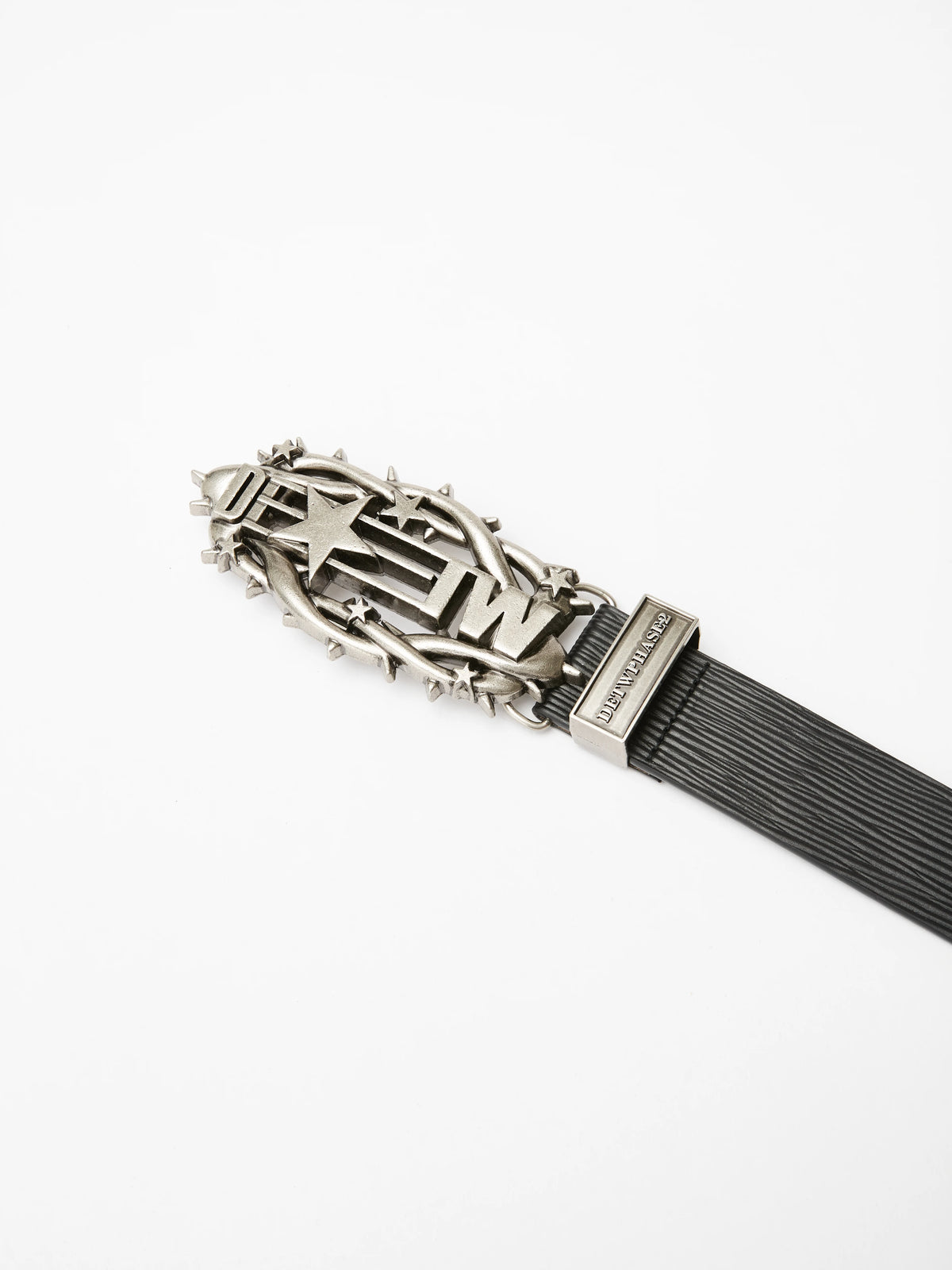 EMBOSSED LEATHER BELT