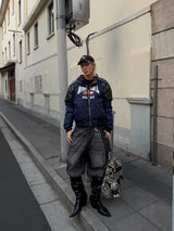 VINTAGE COTTON JACKET WITH ARMOR RIVETS