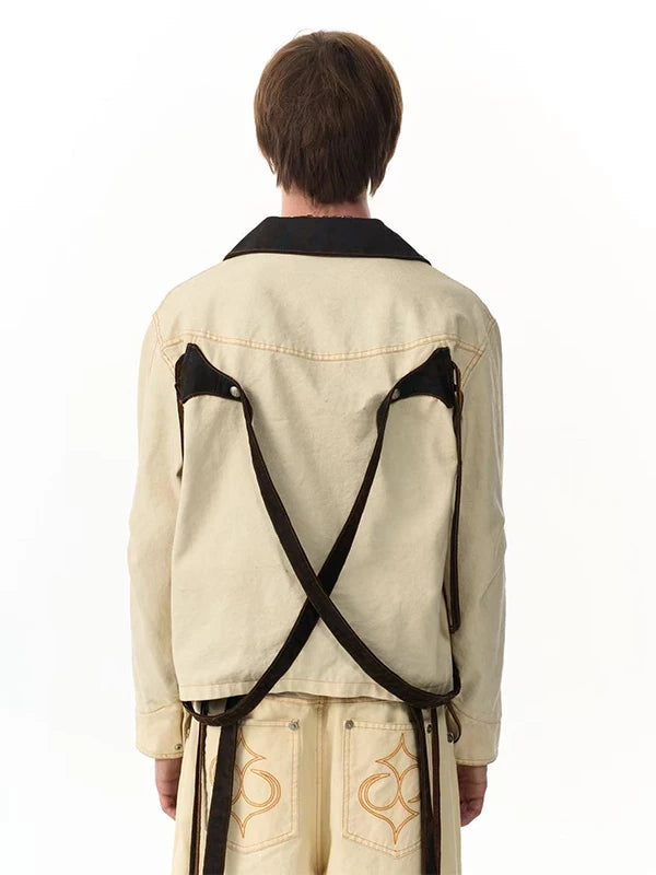 PATCHWORK LOGGING JACKET
