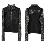 PUNK CAMOUFLAGE POLO SHIRT