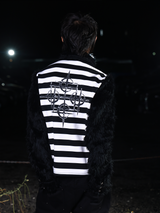 PUNK STRIPED POLO SHIRT