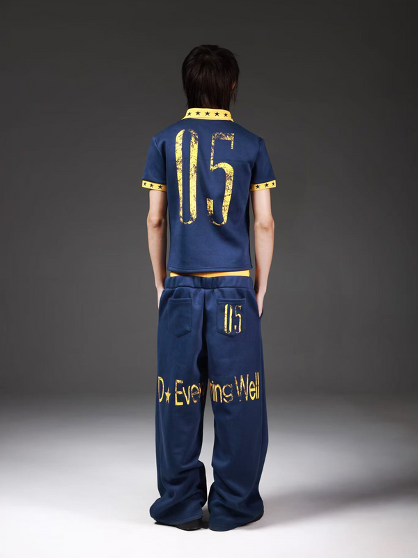 BAGGY NAVY SWEATPANTS