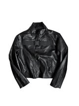 ASYMMETRIC LEATHER JACKET
