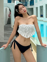 STRAPLESS PUSH-UP BIKINI SET