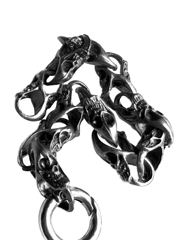 SKULL BONE CHARM BRACELET
