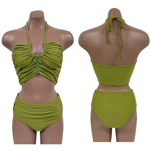 HIGH-WAISTED BIKINI SET