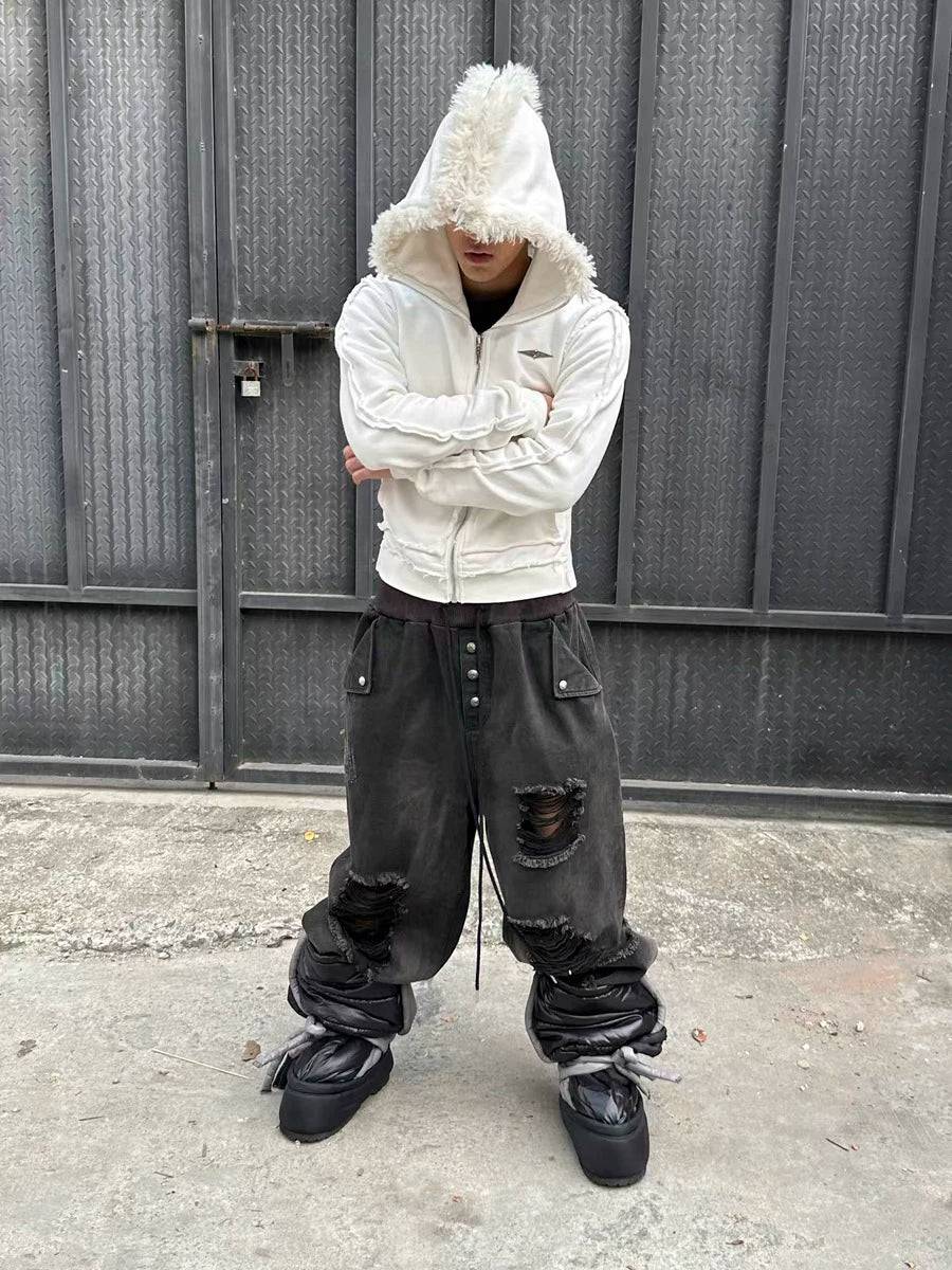 HEAVYWEIGHT MOHAWK HOODIE JACKET
