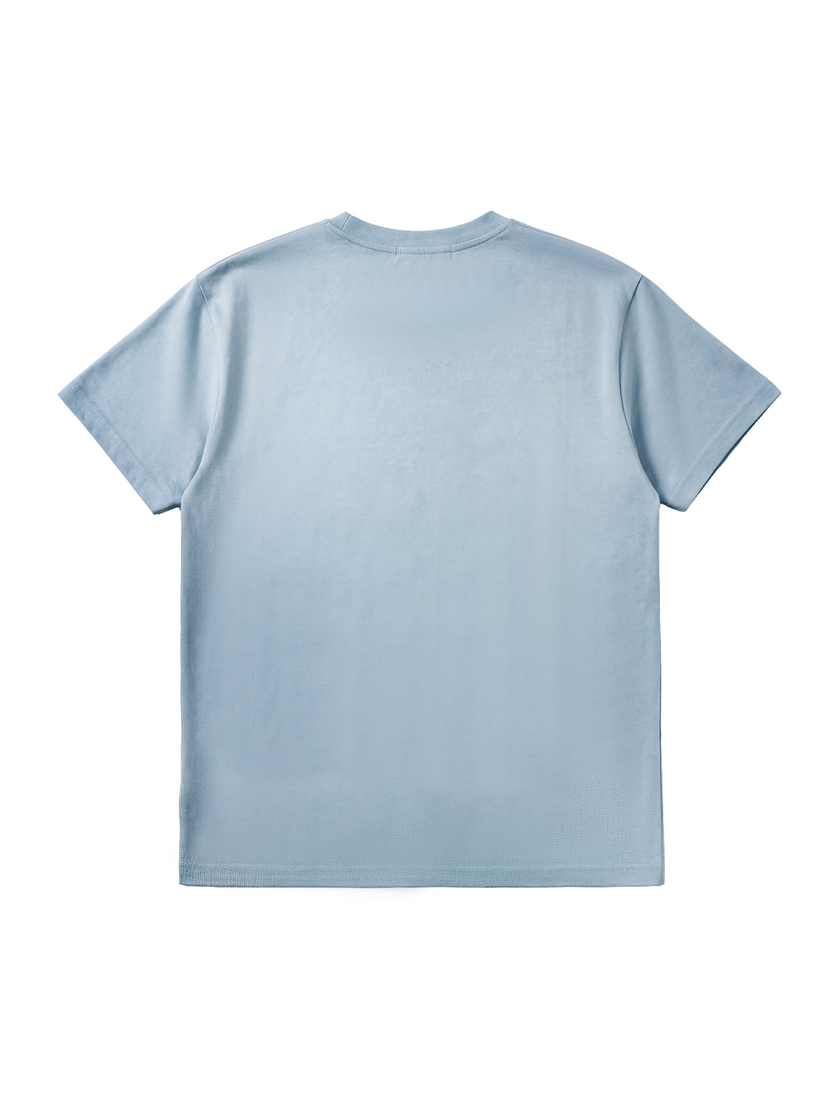 LIGHT BLUE SLOGAN TEE