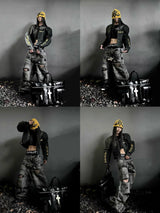 BURST PATTERN STUDDED BELT