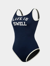 SLIMMING BACKLESS ONE-PIECE SWIMSUIT