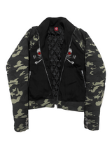 CAMOUFLAGE SKULL WORKWEAR JACKET