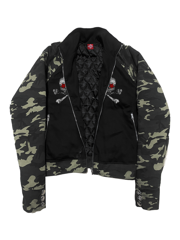 CAMOUFLAGE SKULL WORKWEAR JACKET