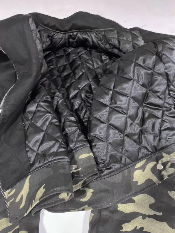 CAMOUFLAGE SKULL WORKWEAR JACKET