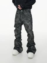 SLIM GLITTER FLARE JEANS