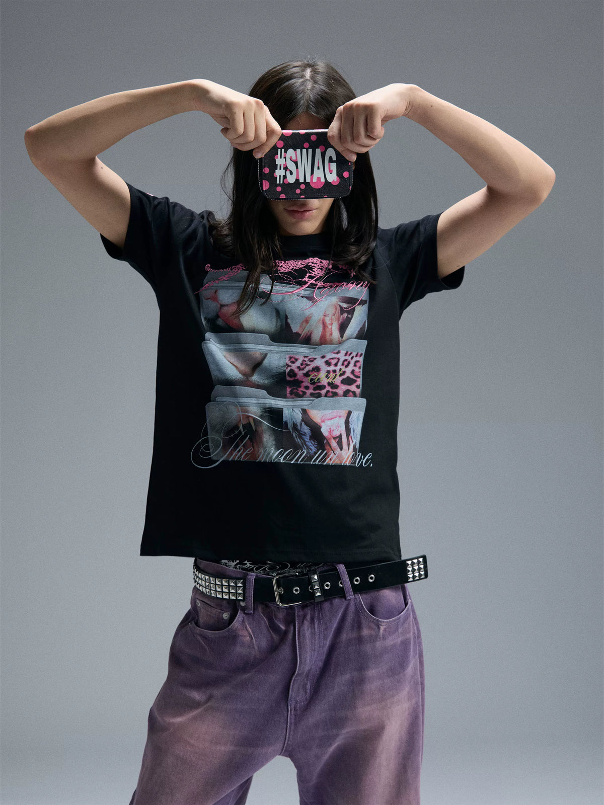MILLENNIUM WIND EMBROIDERED T-SHIRT