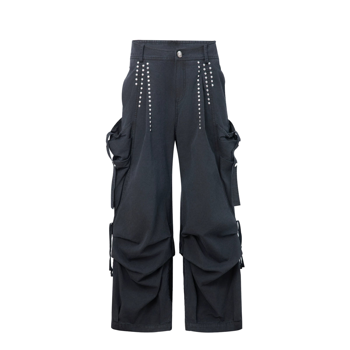 RETRO FUNCTIONAL WIDE LEG PANTS