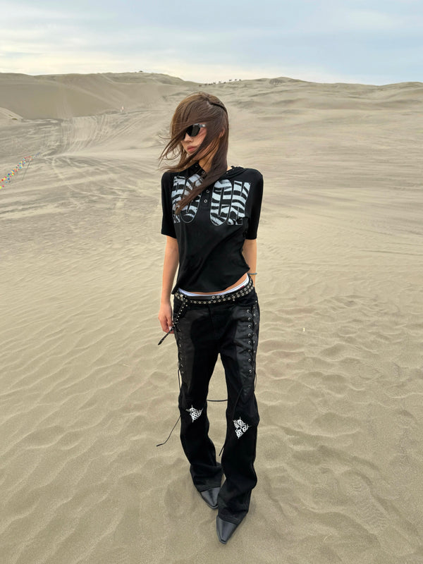 DECONSTRUCTED PUNK SLIM JEANS
